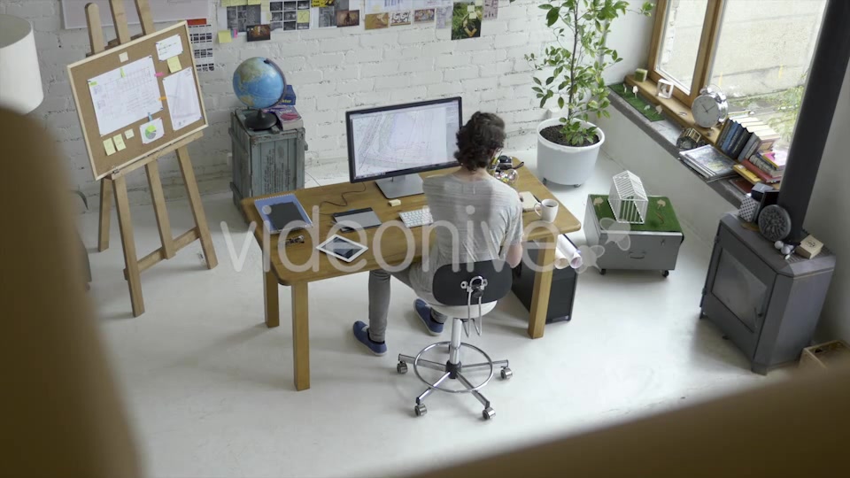 Designer Working In Creative Agency Office Studio  Videohive 12849978 Stock Footage Image 6