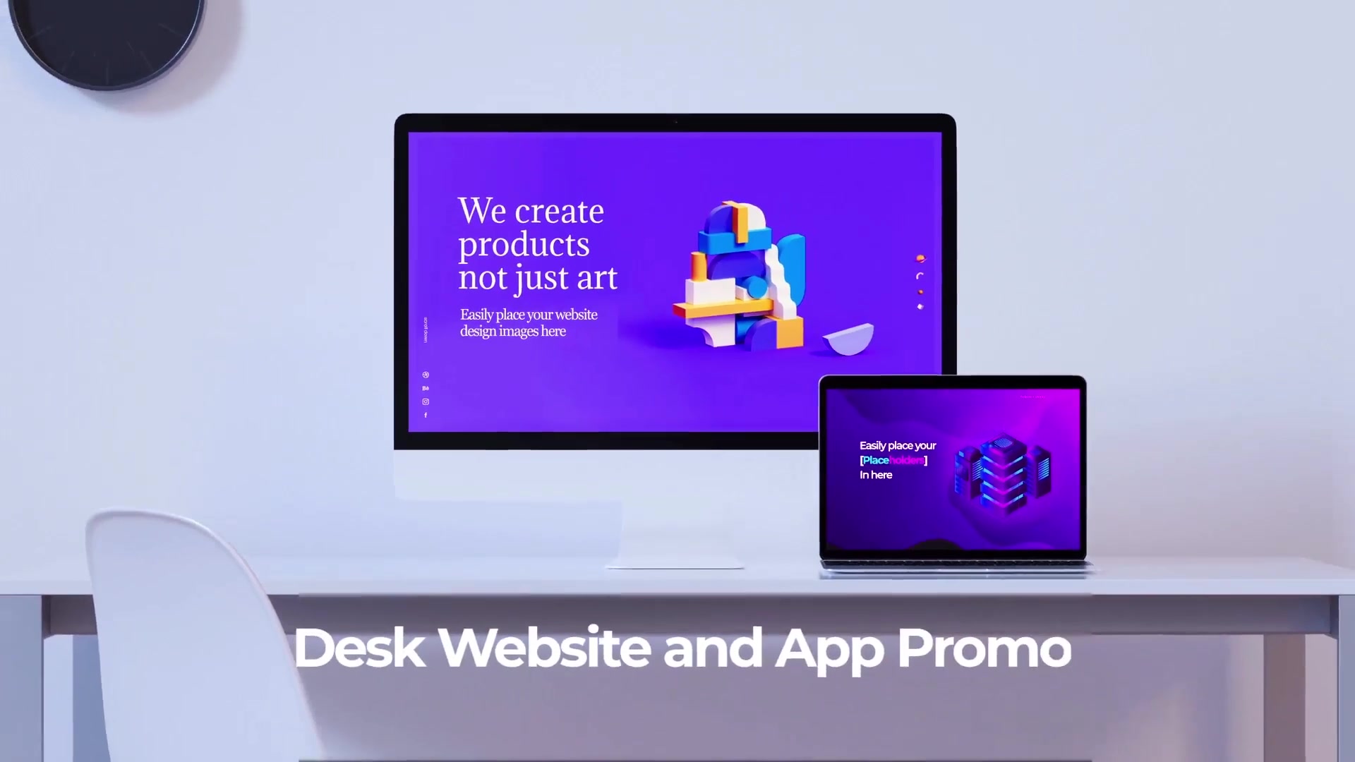 Desk Website Promo & App Promo Videohive 24244630 After Effects Image 13