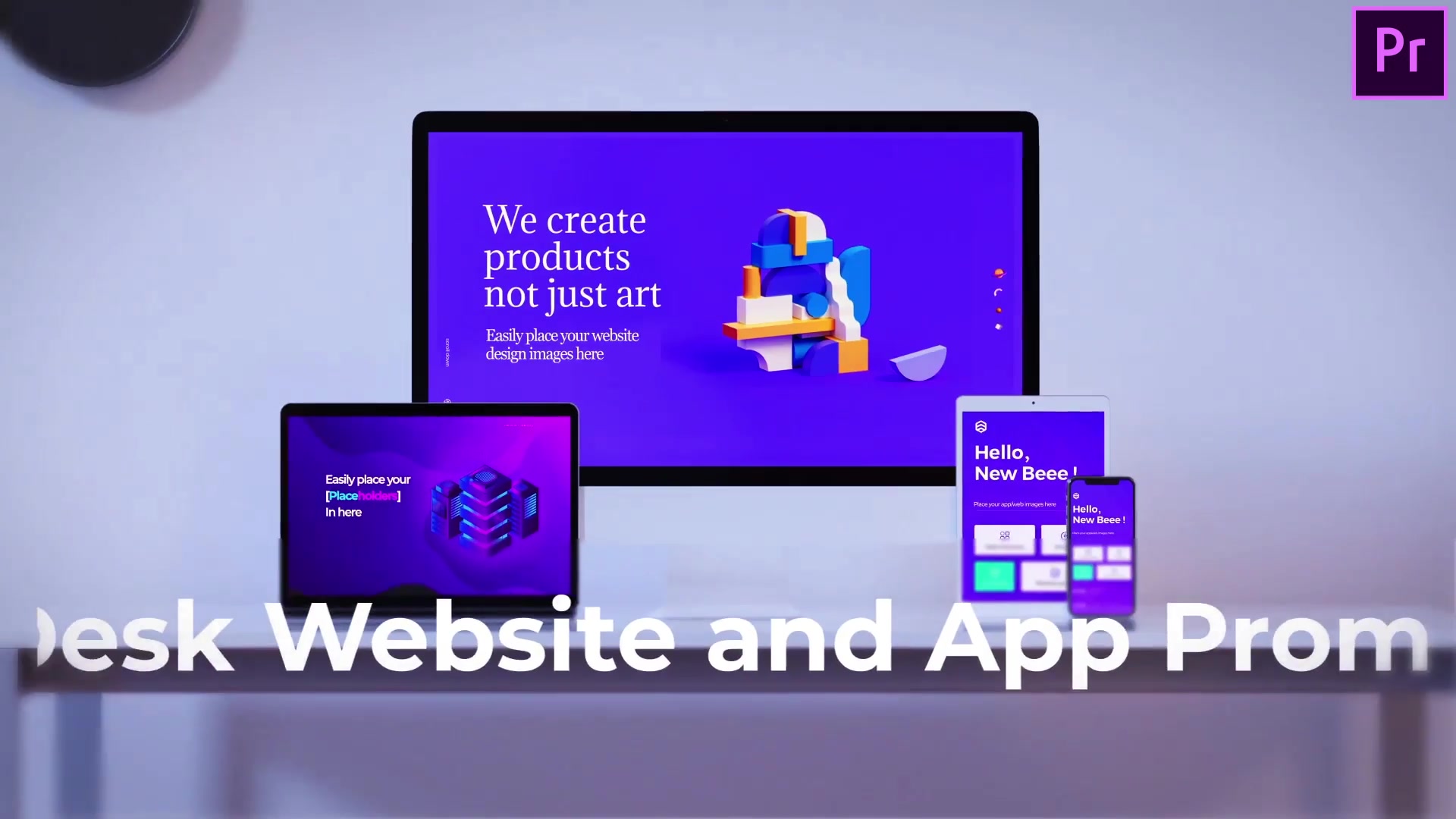 Desk Website Promo & App Promo Premiere Pro Videohive 34109016 Premiere Pro Image 11