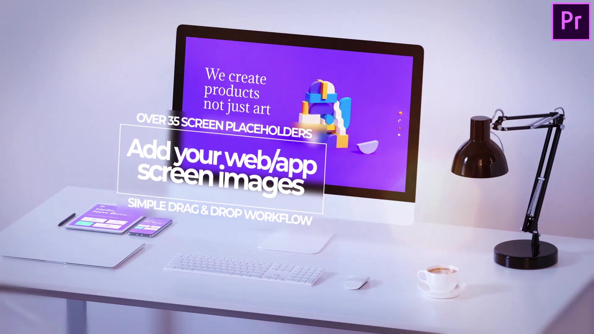 Desk Website Promo & App Promo Premiere Pro Videohive 34109016 Premiere Pro Image 6