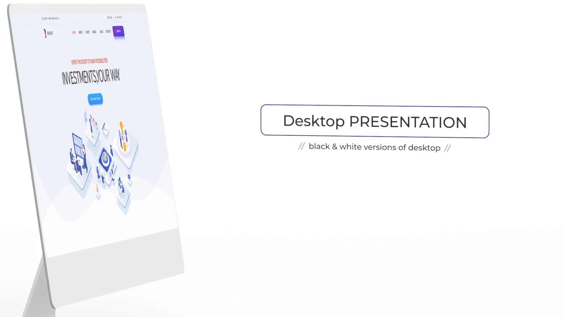 Desktop Website Presentation Videohive 25892649 Premiere Pro Image 1