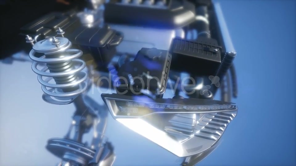 Detailed Car Engine and Other Parts - Download Videohive 20882978