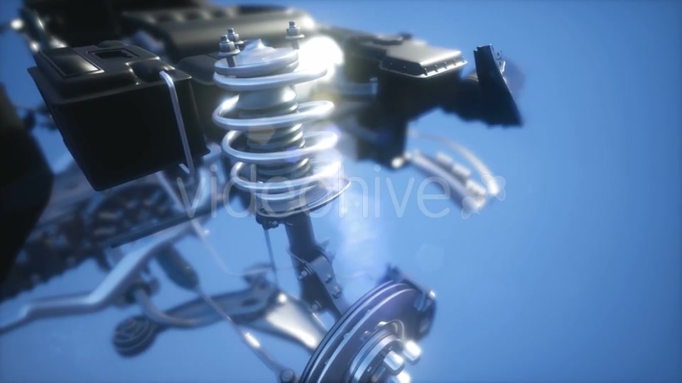 Detailed Car Engine and Other Parts - Download Videohive 21094567