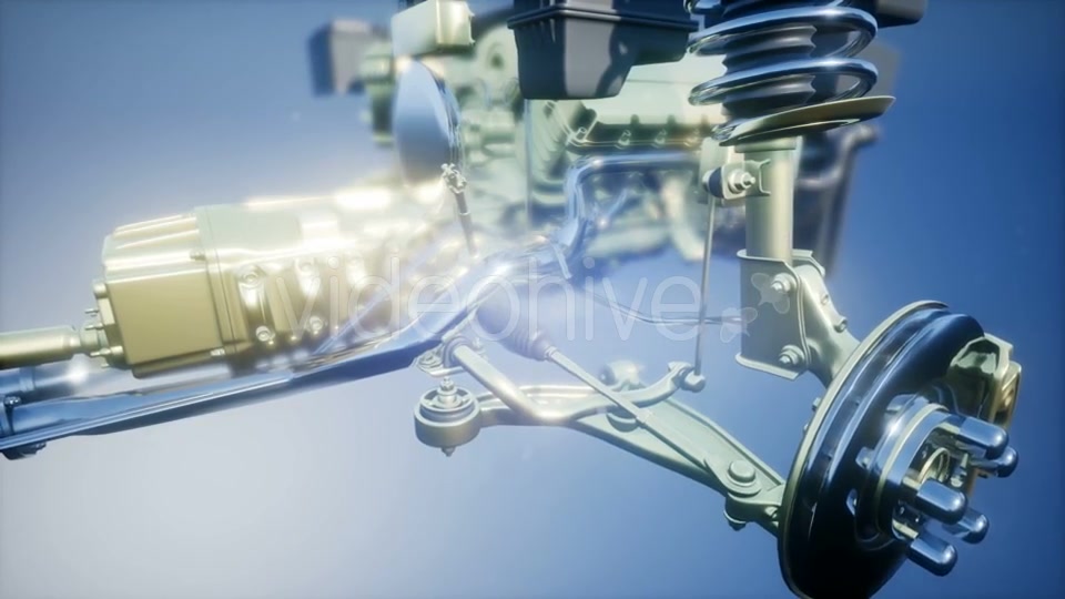 Detailed Car Engine and Other Parts - Download Videohive 21094655