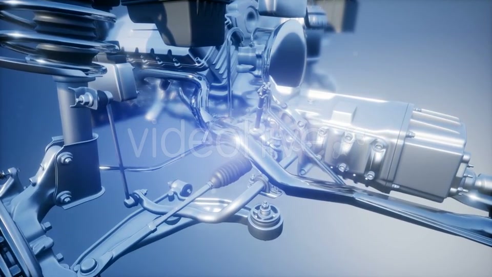 Detailed Car Engine and Other Parts - Download Videohive 21118326