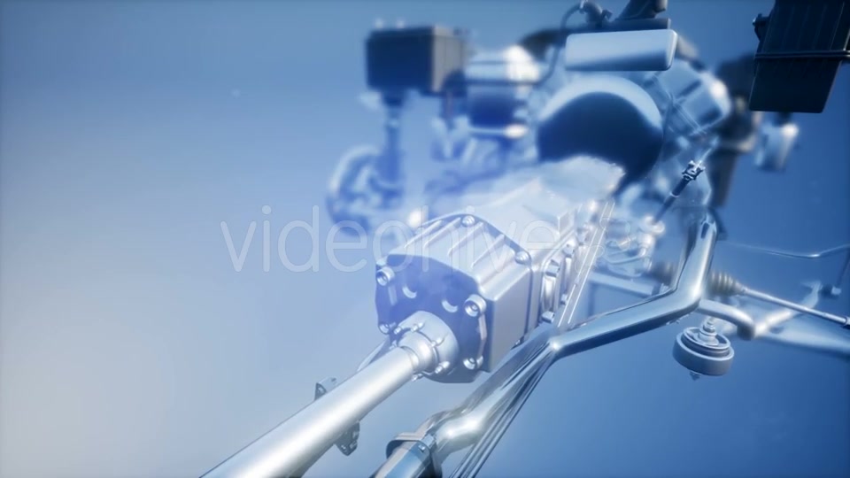Detailed Car Engine and Other Parts - Download Videohive 21441025