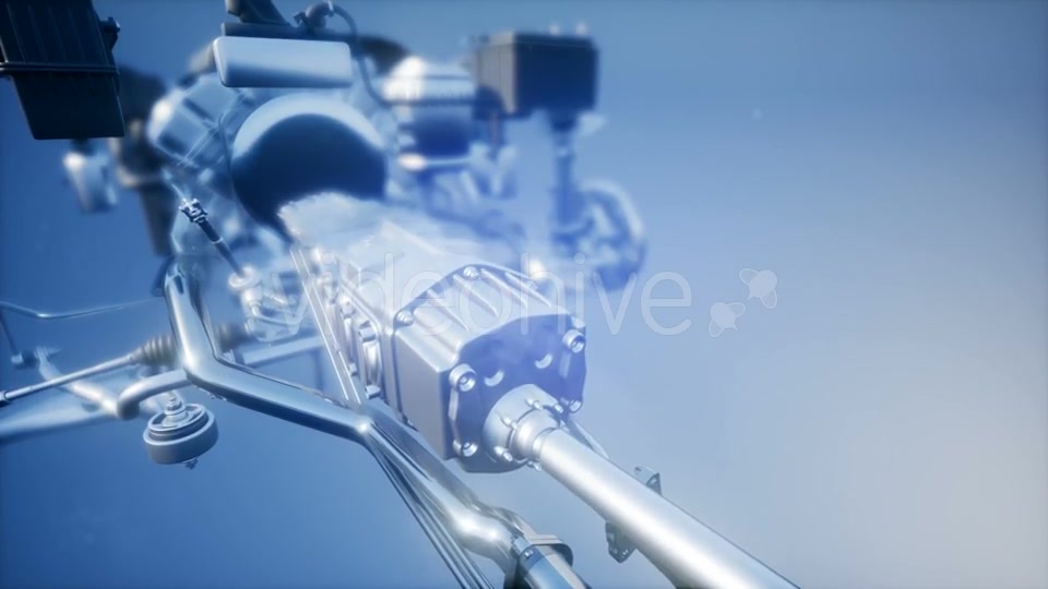Detailed Car Engine and Other Parts - Download Videohive 21485024