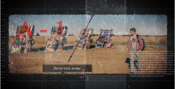 Detective story - 16133868 Videohive Download