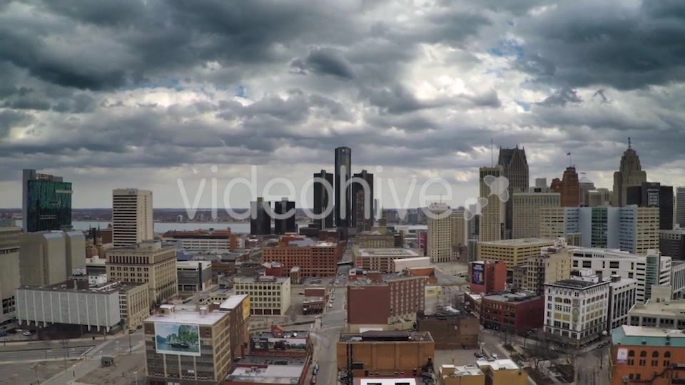 Detroit Aerials  Videohive 11069658 Stock Footage Image 10