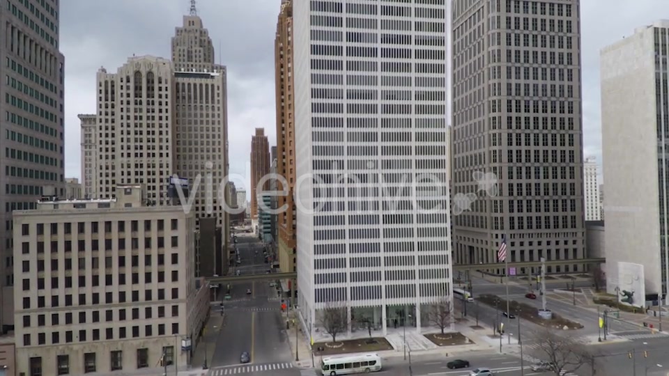 Detroit Aerials  Videohive 11069658 Stock Footage Image 5