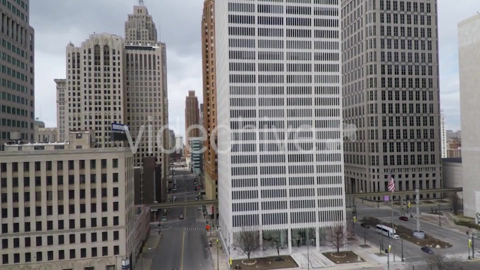 Detroit Aerials  Videohive 11069658 Stock Footage Image 6
