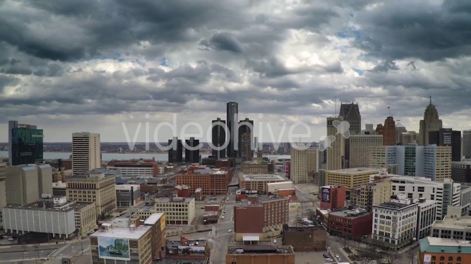 Detroit Aerials  Videohive 11069658 Stock Footage Image 9