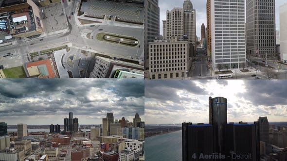 Detroit Aerials  - Download Videohive 11069658