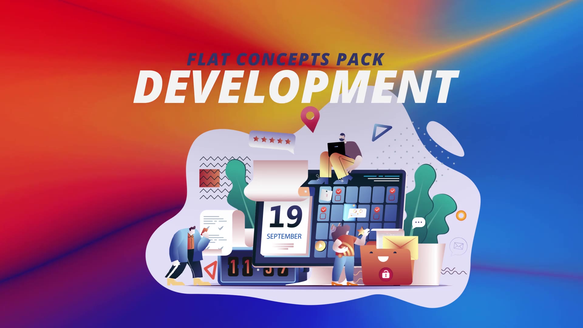 Development Flat Concept Videohive 30816701 After Effects Image 3