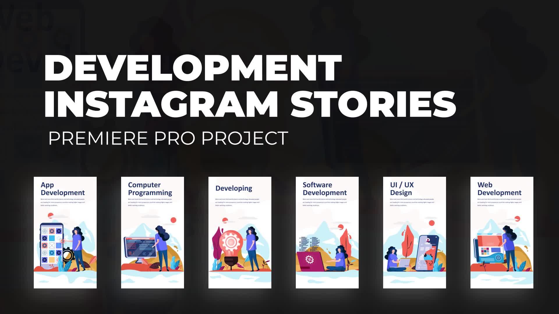 Development Instagram Stories Videohive 30335657 Premiere Pro Image 2
