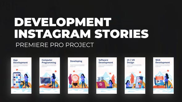 Development Instagram Stories - 30335657 Videohive Download
