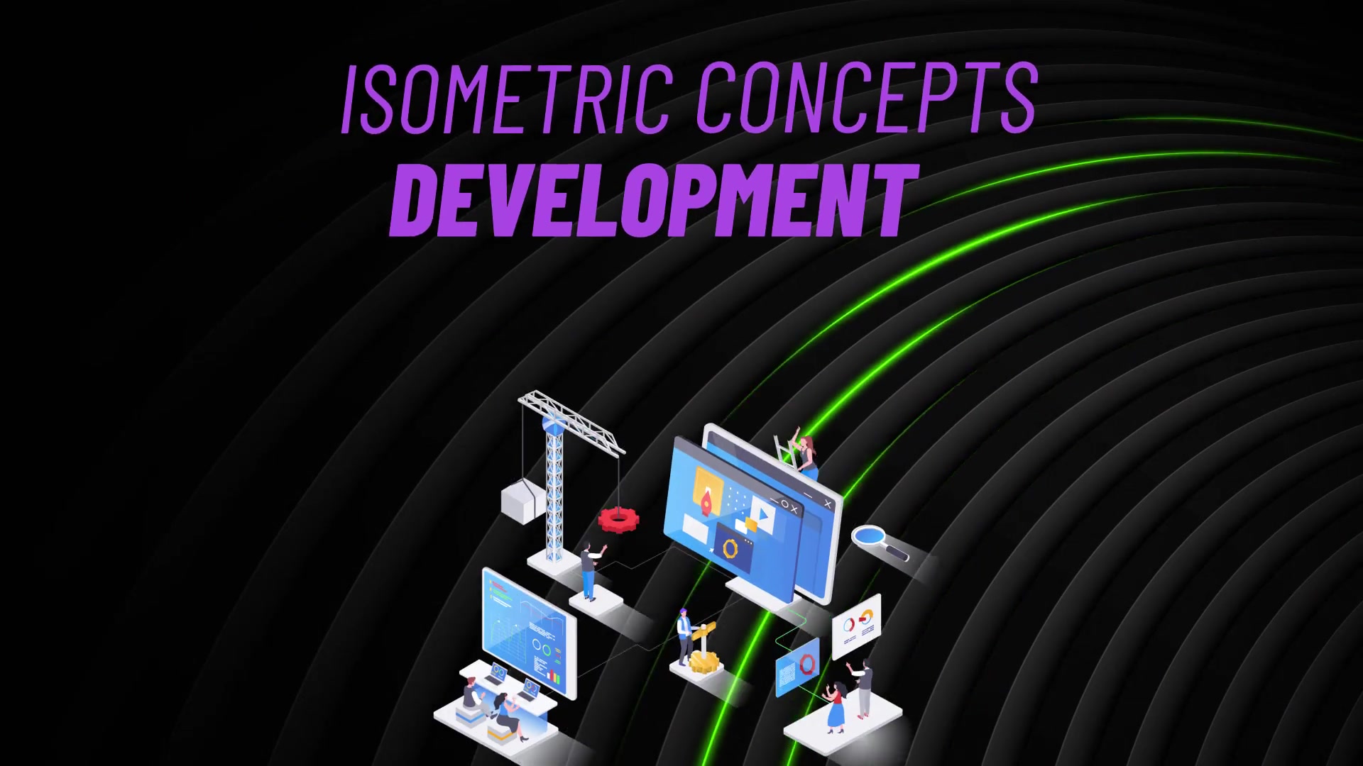 Development Isometric Concept Videohive 31223683 After Effects Image 3