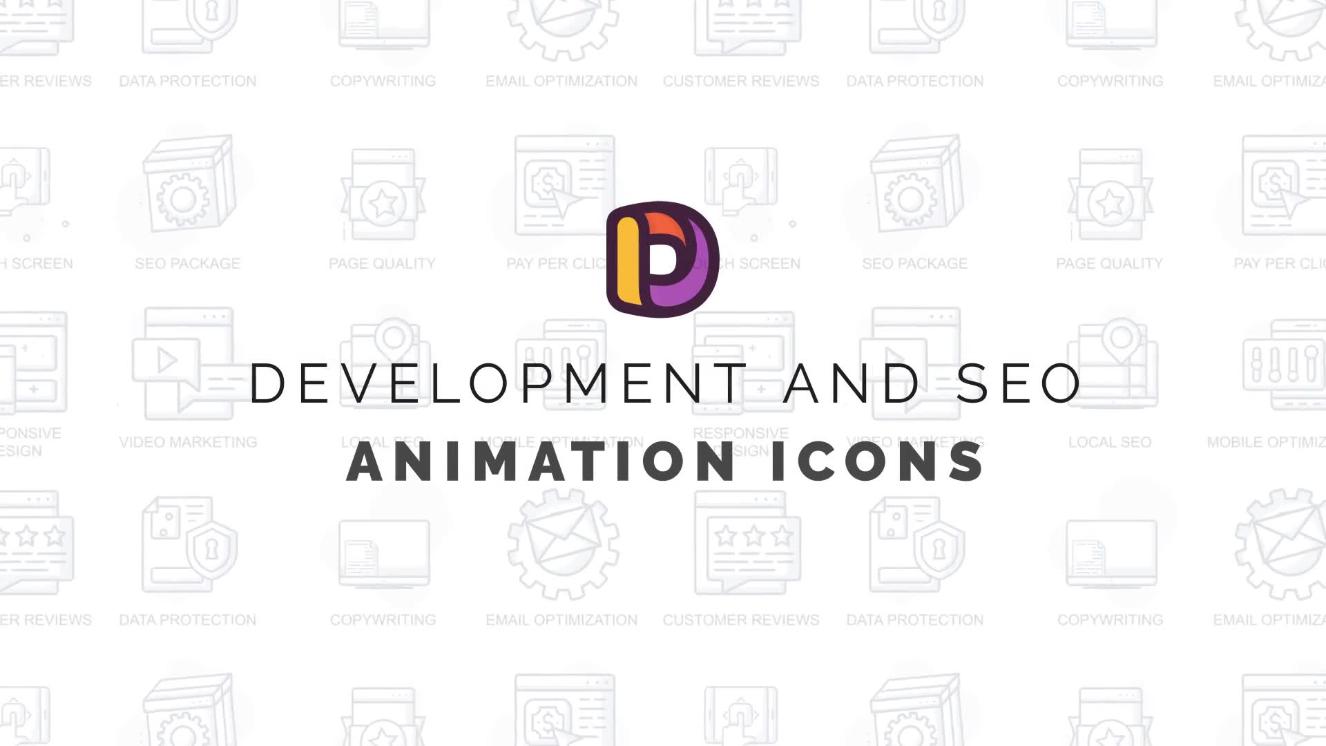 Development & Seo Animation Icons Videohive 34567563 After Effects Image 2