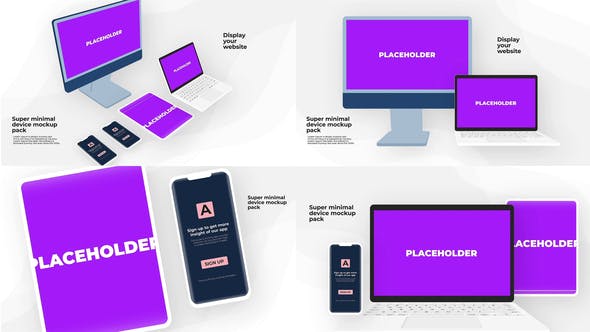 Device Mockup Pack - Videohive 32969414 Download