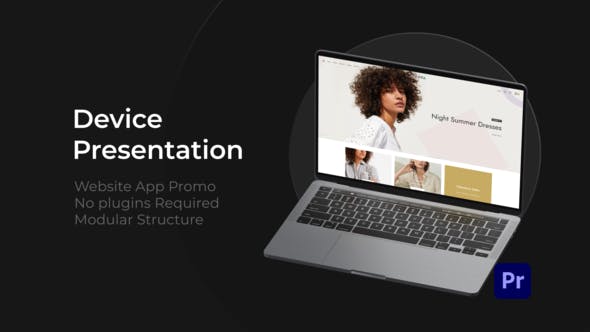 Device Website App Presentation for Premiere Pro - Videohive Download 34628419