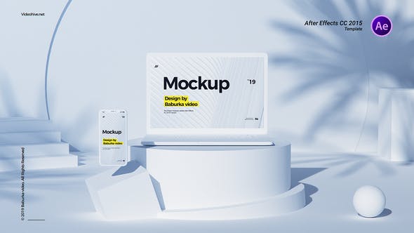 Devices Mockup // Geometric - 24324079 Download Videohive