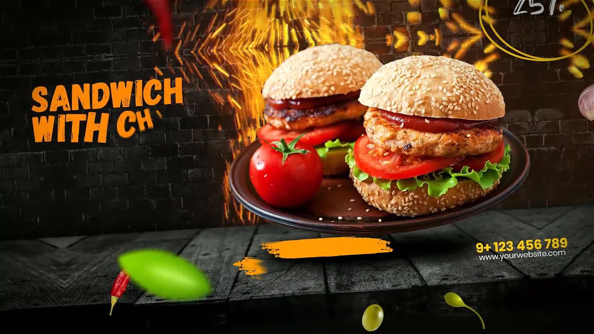 Devils Grill Menu Promo Videohive 33306024 After Effects Image 9