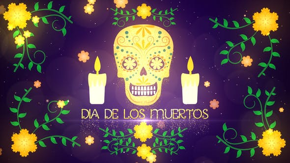 Dia De Los Muertos Opener - 24831345 Download Videohive