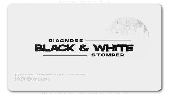 Diagnose Black N White - 24896607 Download Videohive