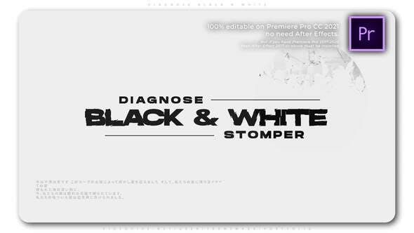 Diagnose Black N White - Download 34406382 Videohive