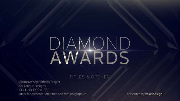 Diamond Awards Opener - Download Videohive 22060521