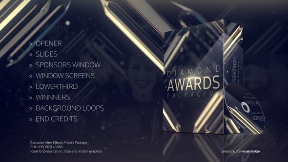Diamond Awards Packaging - Videohive 22061739 Download