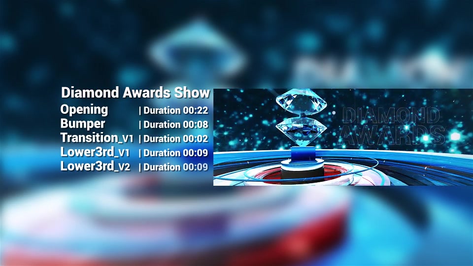 Diamond Awards Show Package Videohive 30886257 After Effects Image 11