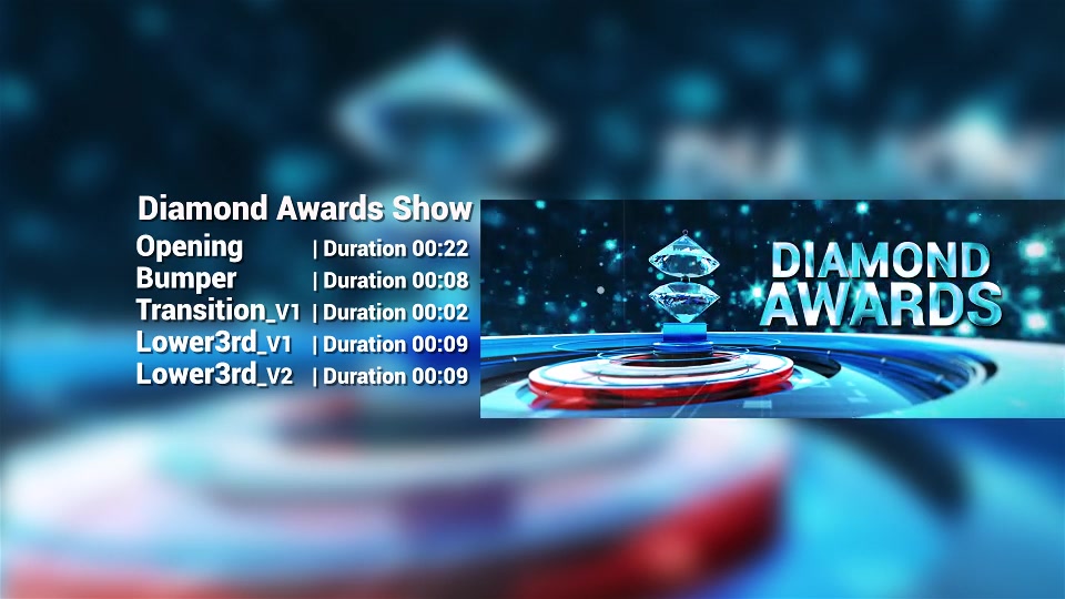 Diamond Awards Show Package Videohive 30886257 After Effects Image 12