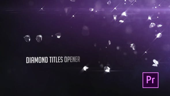 Diamonds Particle Opener Titles - Videohive 24977529 Download