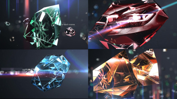 Diamonds Photo Slider/Opener - Download Videohive 3787394