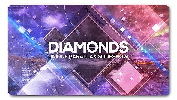 Diamonds Unique Parallax Slideshow - 19934958 Download Videohive