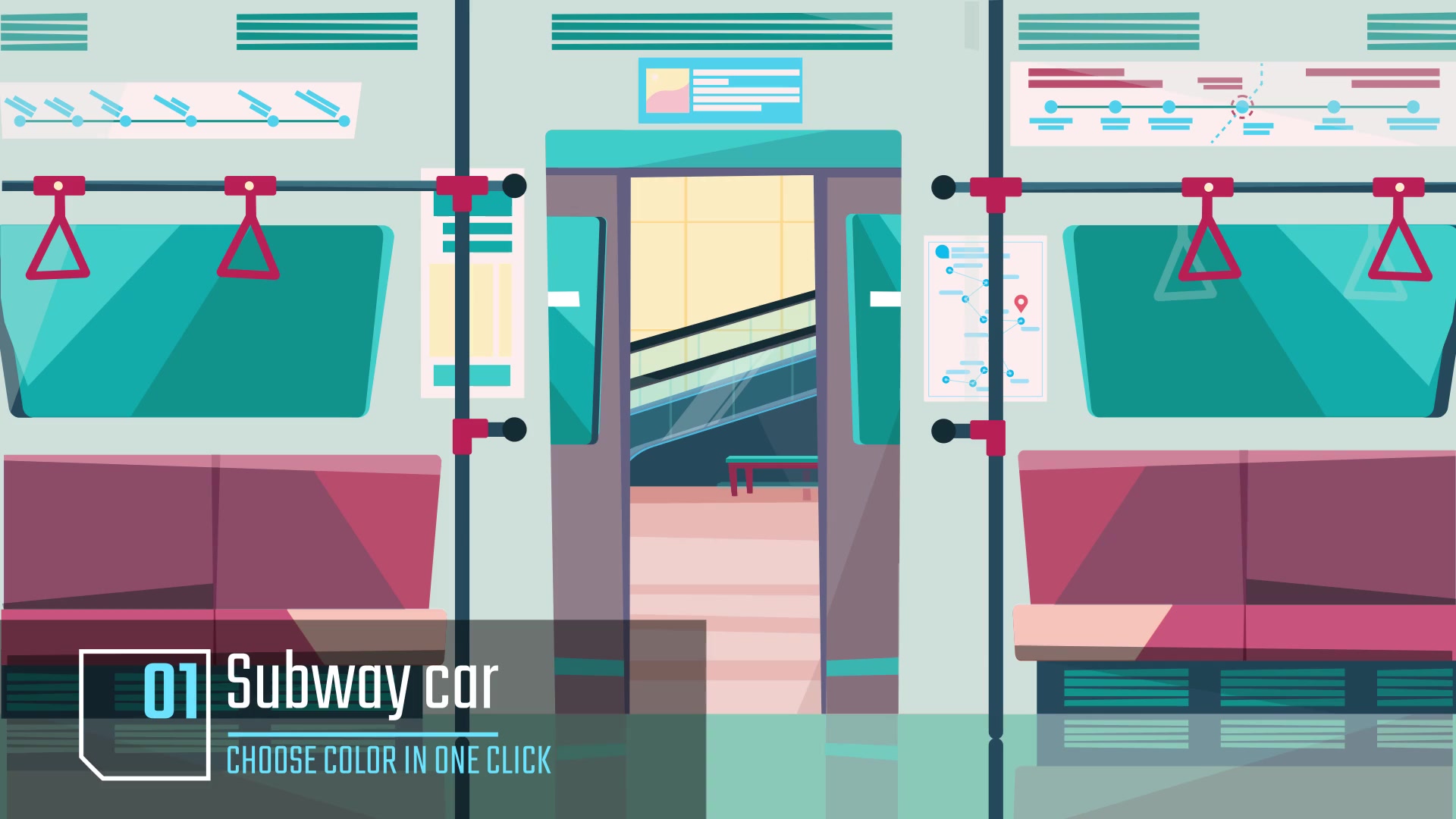 Different transport Animation background Videohive 34221779 After Effects Image 4