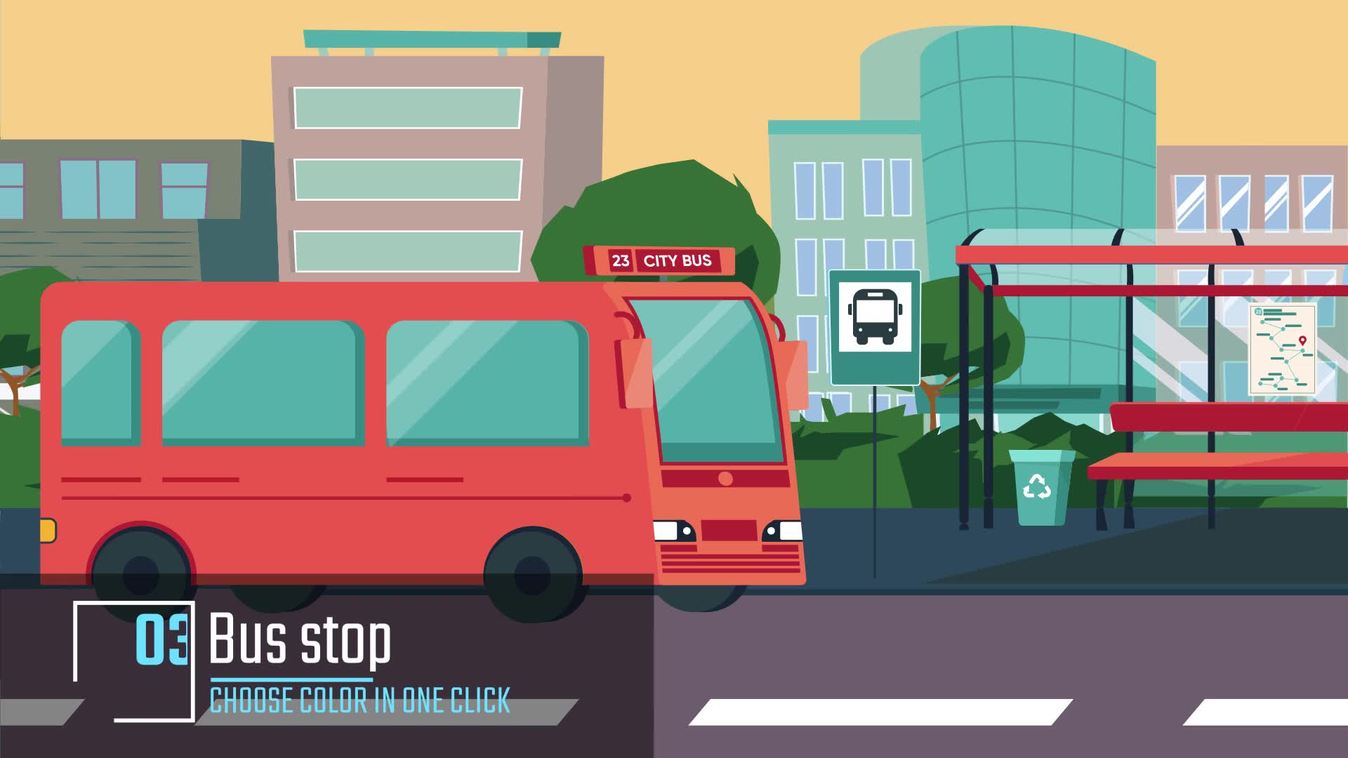 Different transport Animation background Videohive 34221779 After Effects Image 7