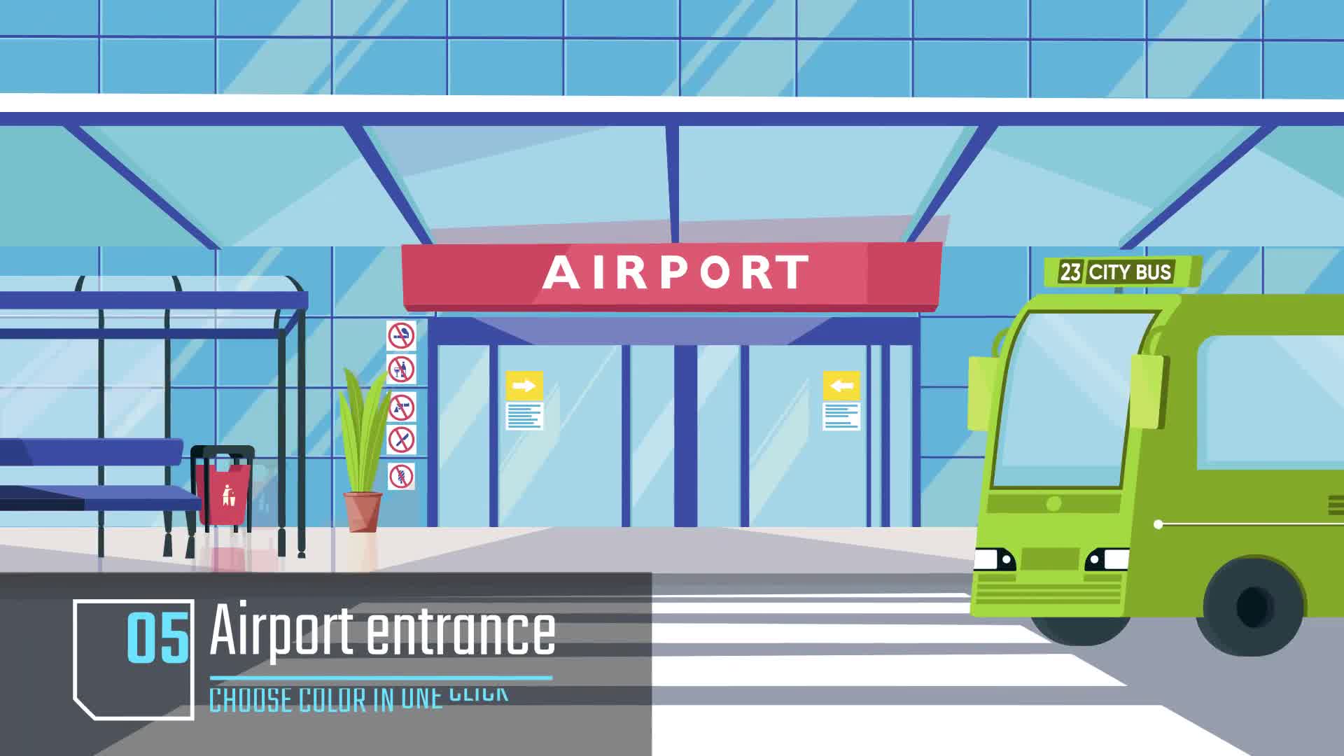 Different transport Animation background Videohive 34221779 After Effects Image 9