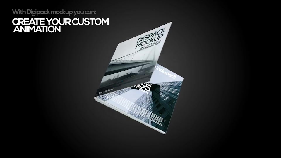 Digipack Mockup No Plugins Videohive 20367789 After Effects Image 3