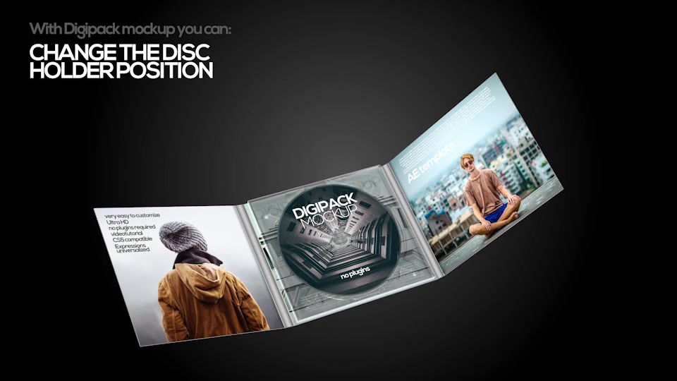 Digipack Mockup No Plugins Videohive 20367789 After Effects Image 4
