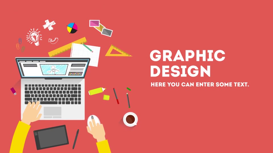 Digital Agency Promotion Flat Design Concepts - Download Videohive 14217949
