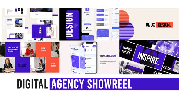 Digital Agency Web Showreel - Videohive 29506116 Download