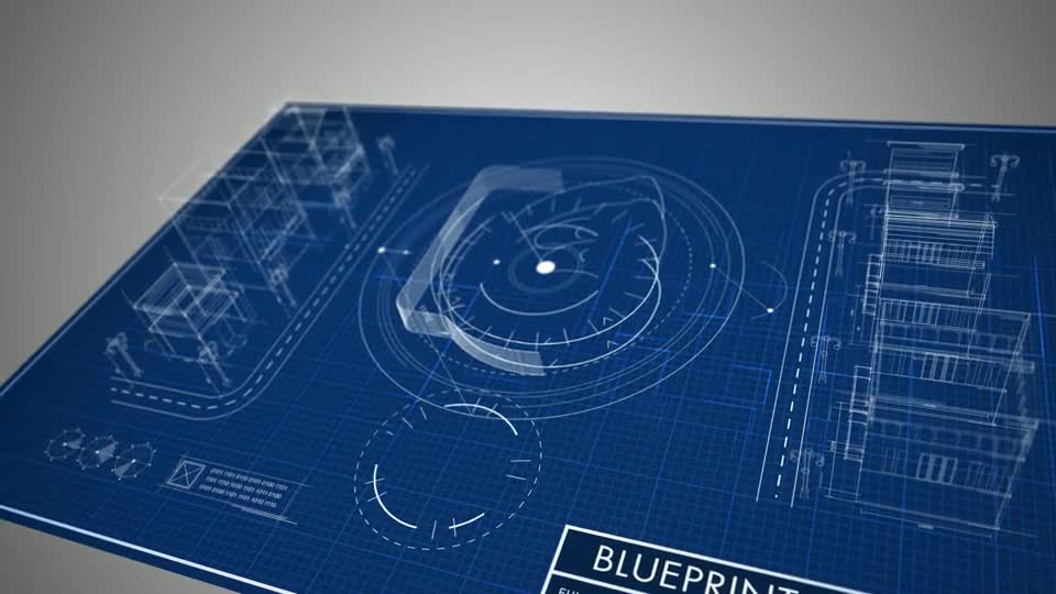 Digital Blueprint Reveal Logo Videohive 27111067 After Effects Image 2