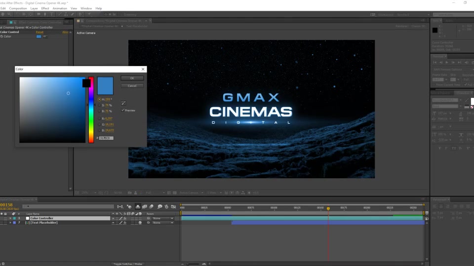 Digital Cinema Opener Videohive 36347553 After Effects Image 6