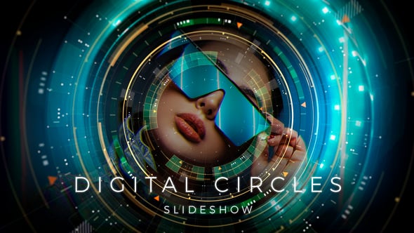 Digital Circles Slideshow - Videohive 33526257 Download