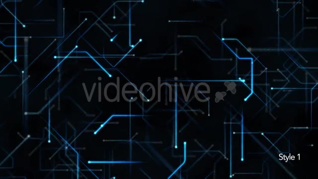Digital Circuit Concept of Computer Data Videohive 9370366 Motion Graphics Image 4