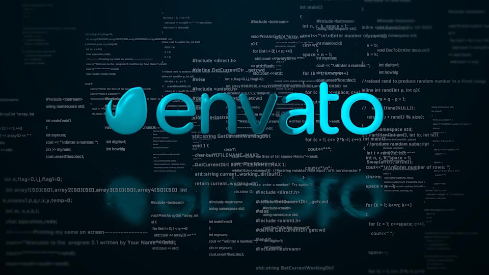 Digital Code Logo Reveal Videohive 23589751 After Effects Image 3
