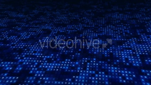 Digital Computer Numbers of Data Screen 4K - Download Videohive 21117369