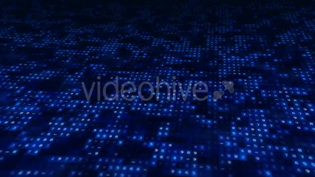 Digital Computer Numbers of Data Screen 4K - Download Videohive 21117369